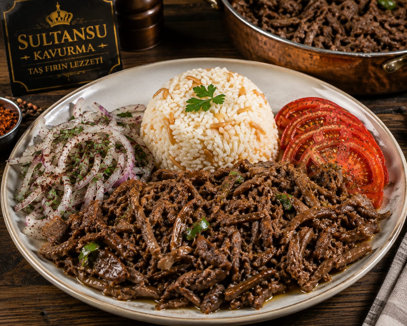 Sultansu porsiyon kavurma